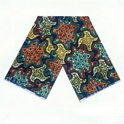 Αφρικανική στάμπα με κερί 100% βαμβάκι