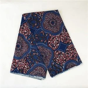 100% βαμβακερό αφρικανικό κερί ύφασμα 6 γιάρδων